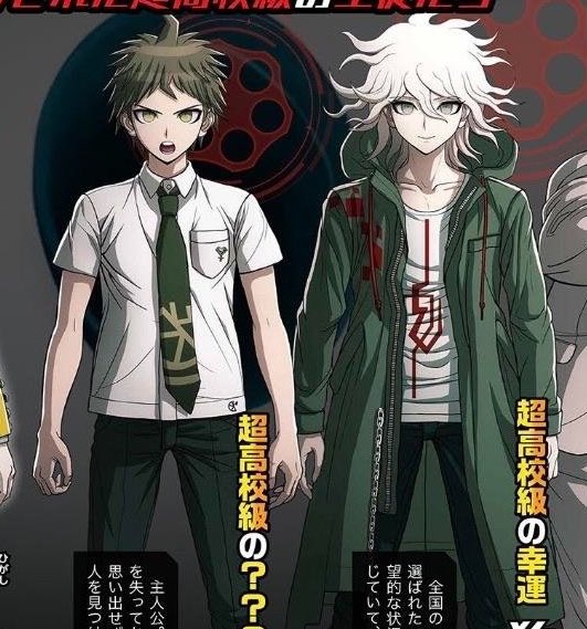 ngto277's tweet photo. headcanon nagito wanted to hold hands and hajime told him to fuck off so now nagito is doing the hand touches trump was doing to pope francis https://t.co/C2AkFHTEIm