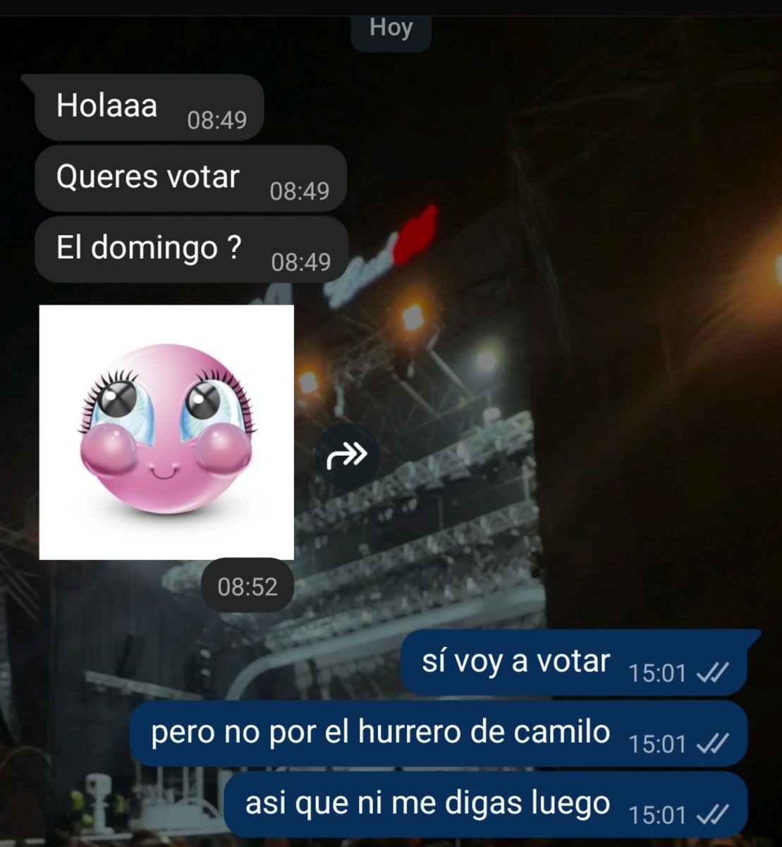 metteorshower's tweet photo. harta de estas personas sin moral que venden su voto a cambio de dinero sucio. https://t.co/blEvXRsKOa