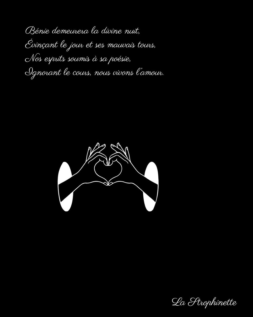 lastrophinette's tweet photo. #poésie #écriture #poème #texte #poésiefrançaise #poésiedujour #femme #woman #france #québec #belgique #suisse #inspiration #poésiex #amour #sentiments #romantique #coeur #nuit #béni #rime #momentunique #obscurité #amoureux #divine #plumecréative #âmepoétique #lastrophinette https://t.co/fHVrO2N0ON