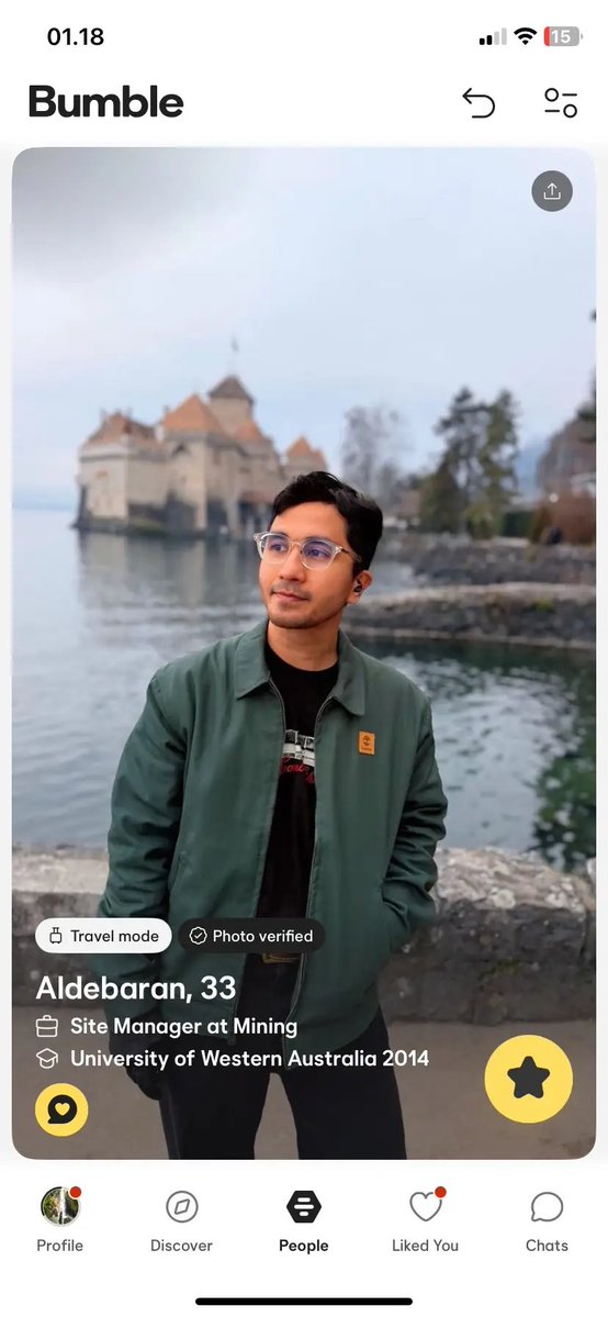 thiismefira's tweet photo. Ini untuk akun penipu Bumble nya Rusda Urfandez ya. Dia udah punya istri dan anaknya 4, tapi dia terus mencari perempuan di dating apps untuk dicoba sama dia dan dijanjikan nikah. Korbannya udah lebih dari 5 orang, Hati2.

#rusdaurfandez #arkansatya #aldebaran #bandung #lovescam https://t.co/Dj2WdVWNil