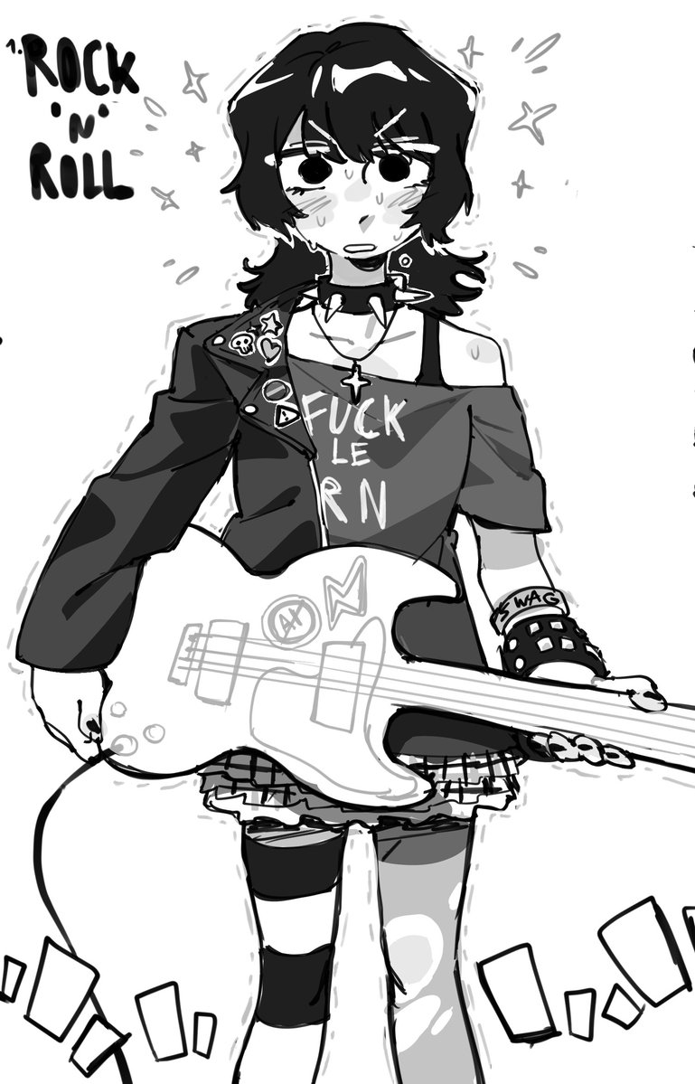 Splatin2's tweet photo. Jour 1 - Rock 'n' Roll https://t.co/0gDCPopPIr