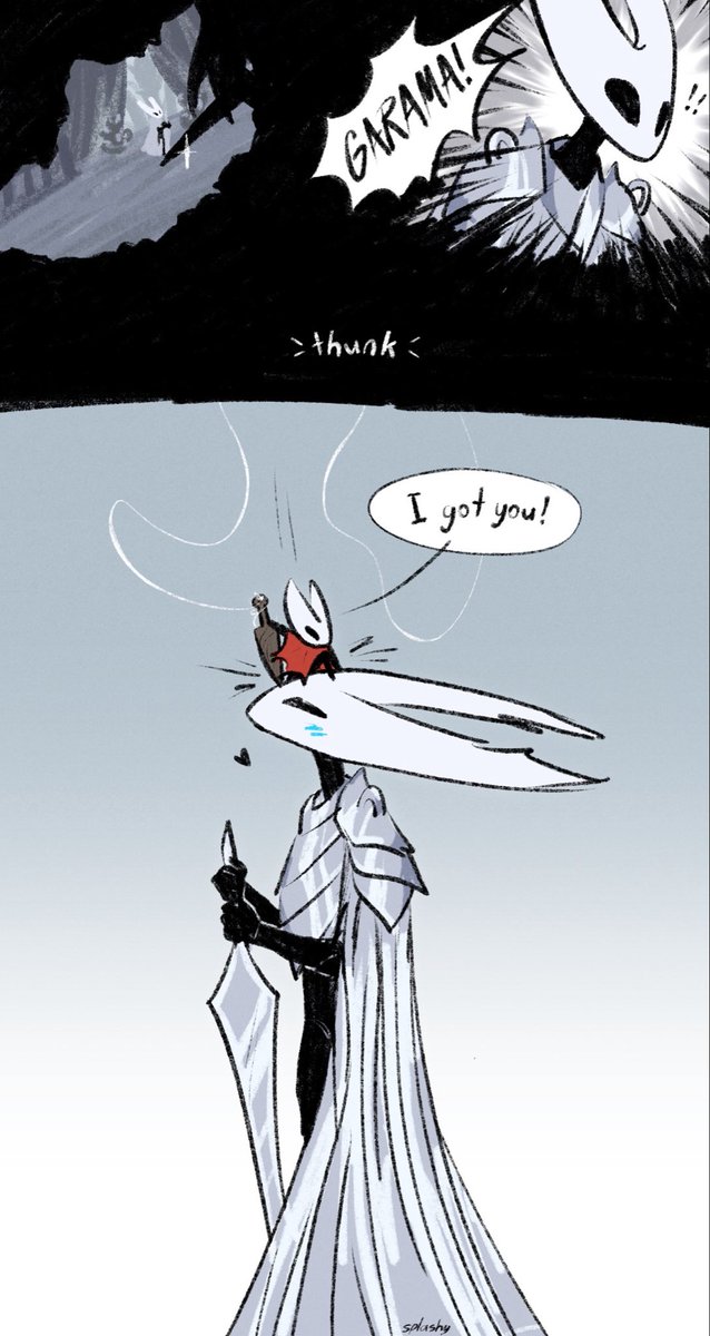 splashyff's tweet photo. You got me.
#hollowknight https://t.co/hlvdprDPse