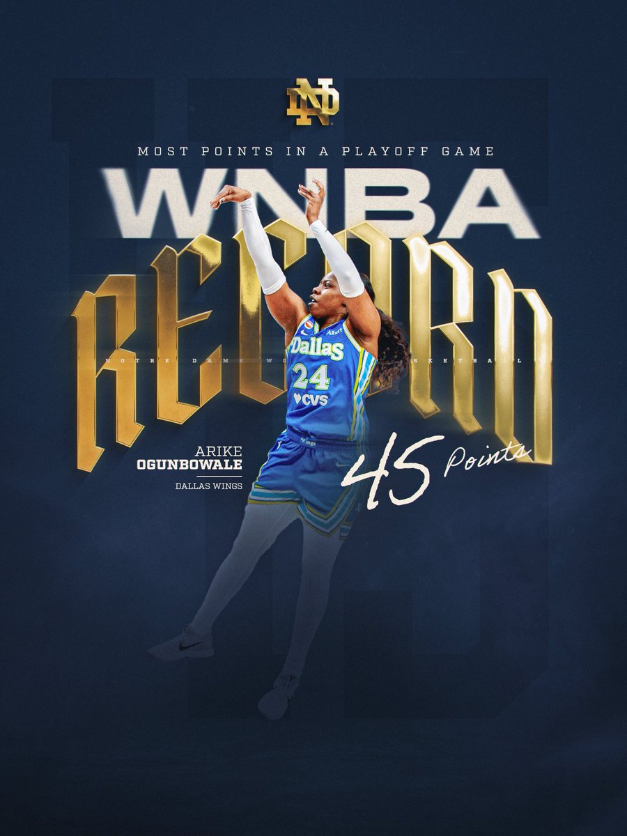 ndwbb's tweet photo. same ol’ arike🔥

#GoIrish https://t.co/yvTT1ak0yi