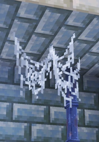 pleinair1212's tweet photo. 毎日新ブロック追加451日目【垂れ下がる蜘蛛の巣】             #Minecraft #Blockbench https://t.co/t0Xji3ULj9