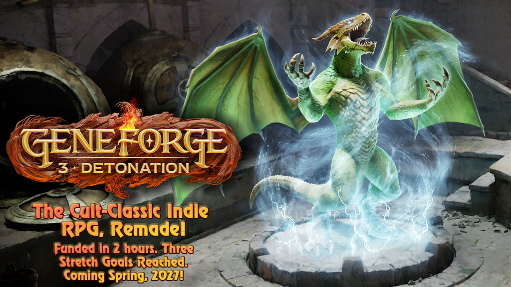 spiderwebsoft's tweet photo. We just put up an update for Geneforge 3 - Detonation, the third chapter in our cult-classic turn-based RPG series, coming next year!

Near the bottom is some process stuff for how we do remasters. Find what worked, then polish 'til it shines.

Link: https://t.co/dls6eMgmzl https://t.co/iVwN0ntW7o