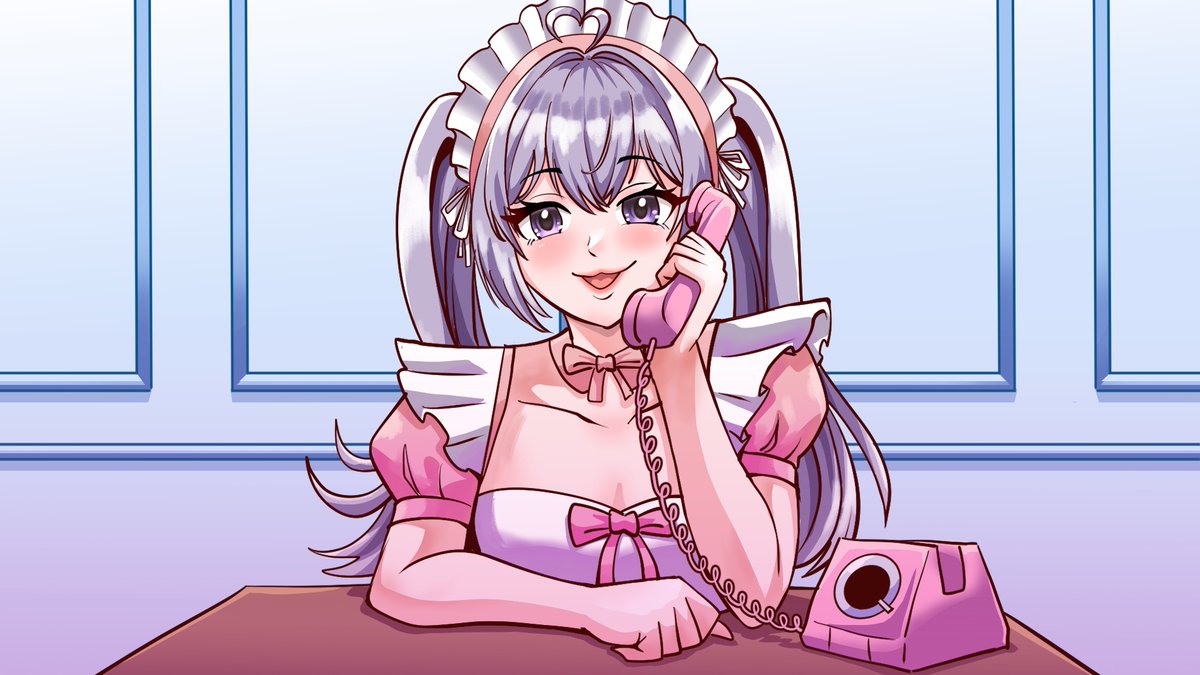 MaidYuukiVT's tweet photo. 🎀 #MaidYuukillust 🎀

Thank you for the 100+ views on my latest song cover!

Listen to Yuuki's MoshiMoshi Cover for good luck~ Trust! 🤭🍀✨

▶️ https://t.co/Frpg83ev7C

🎨 by: @/BubblyNBubble 💕 https://t.co/W5JboZ7pn6