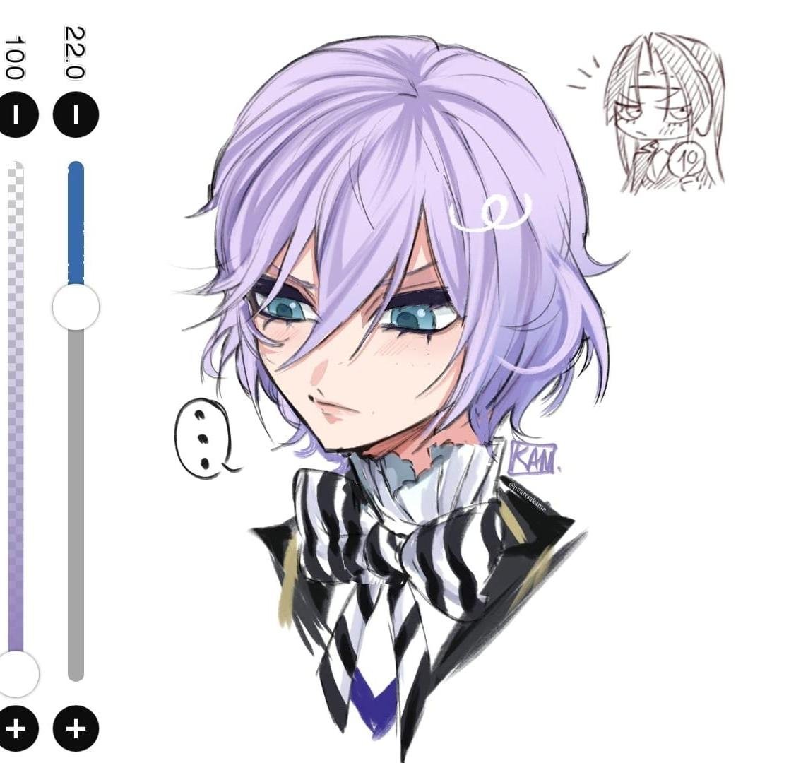 heartsakame's tweet photo. He's so (totally not!!!) cute...

#twst #epel https://t.co/XxRfIK8quR