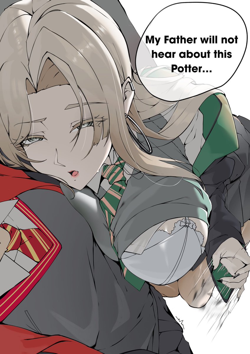 Z_enatsu's tweet photo. Fem Malfoy If she was good(?) https://t.co/DRrkphV7pD