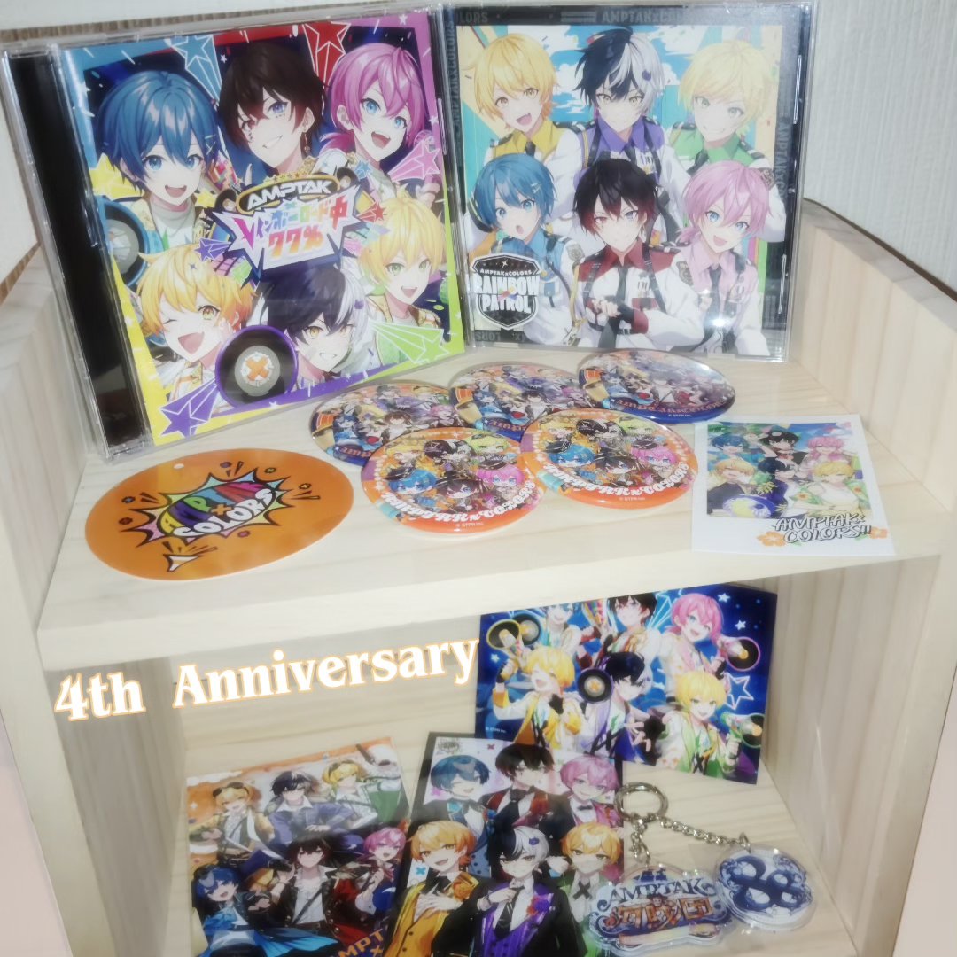 prejelove212's tweet photo. AMPTAKxCOLORS 4th Anniversary˙⋆✮

 #AMPTAK  #AMPTAK4周年 https://t.co/2pPUSpO7z9