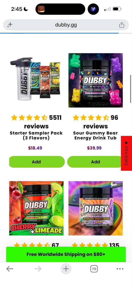 Arrow101346's tweet photo. I am sponsored by Dubby Energy. Go to https://t.co/7m27jYbRIq and use my promo code: GalaxTronGaming76 for a 10% discount on all your purchases. #dubbyenergy
#Gaming, #Pokemon https://t.co/Slt8GMiBAb