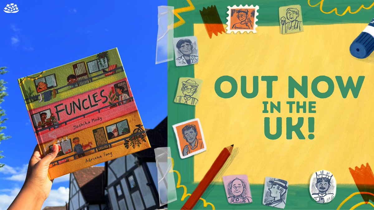 lantanapub's tweet photo. FUNcles is OUT NOW in the UK! 🎉

Bus Uncle. Supermarket Uncle. Taxi Uncle. In their culture, "Uncle" means community, care and respect. And for one little boy, that makes them the best kind of family there is. 💛

Pick up your copy today! https://t.co/Bame2dRI2d https://t.co/ExUimAICjI