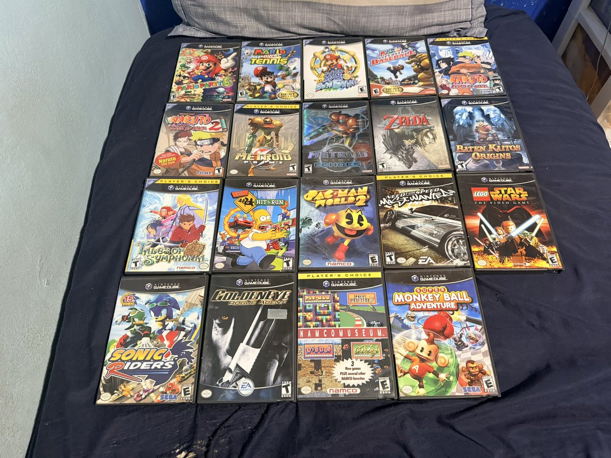 YaBoiDA_26's tweet photo. My recent gaming pickups: 29 GameCube games & 3 memory cards, and 2 ps4 games. Looking forward to playing the games eventually.
#SwitchCorps https://t.co/TSa1mXIQS5