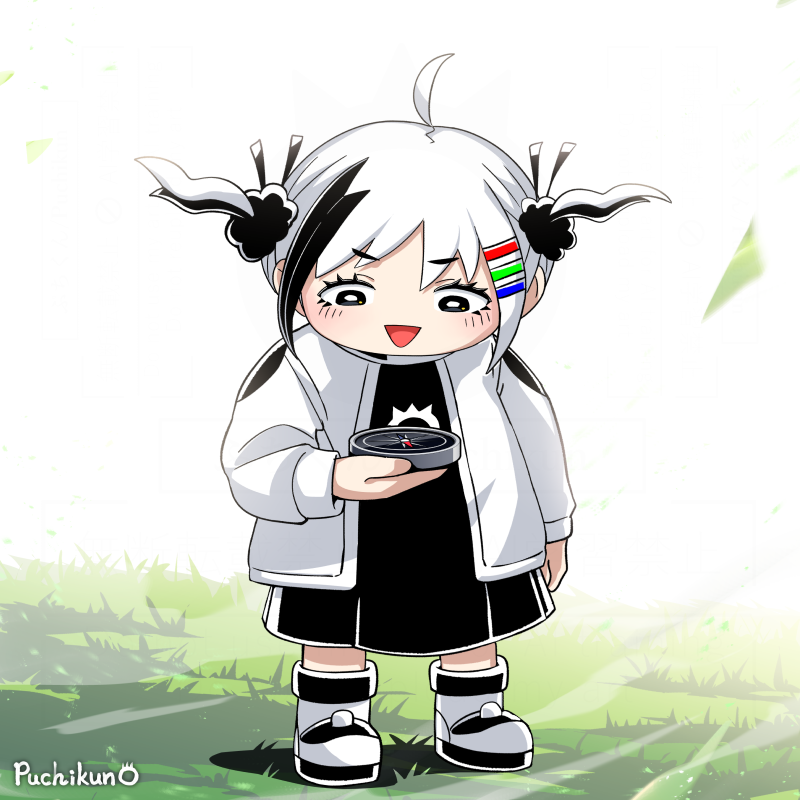 Monochi_World's tweet photo. Ohamonochi☀️ 
"I know which direction it is now!"
#MonochiProject https://t.co/fBmM1OUG6l