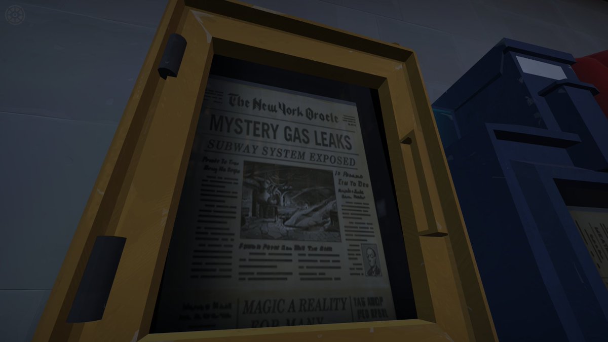 MooreOverVO's tweet photo. It's interesting how both Zeppelins are growing in popularity at the SAME TIME somebody lands ON THE MOON. 

Or How President Roosevelt is alive and starting a FIGHT CLUB.

The Newstand has even more headlines and the head even talks, I love this map so much. https://t.co/nMoLtANYYo