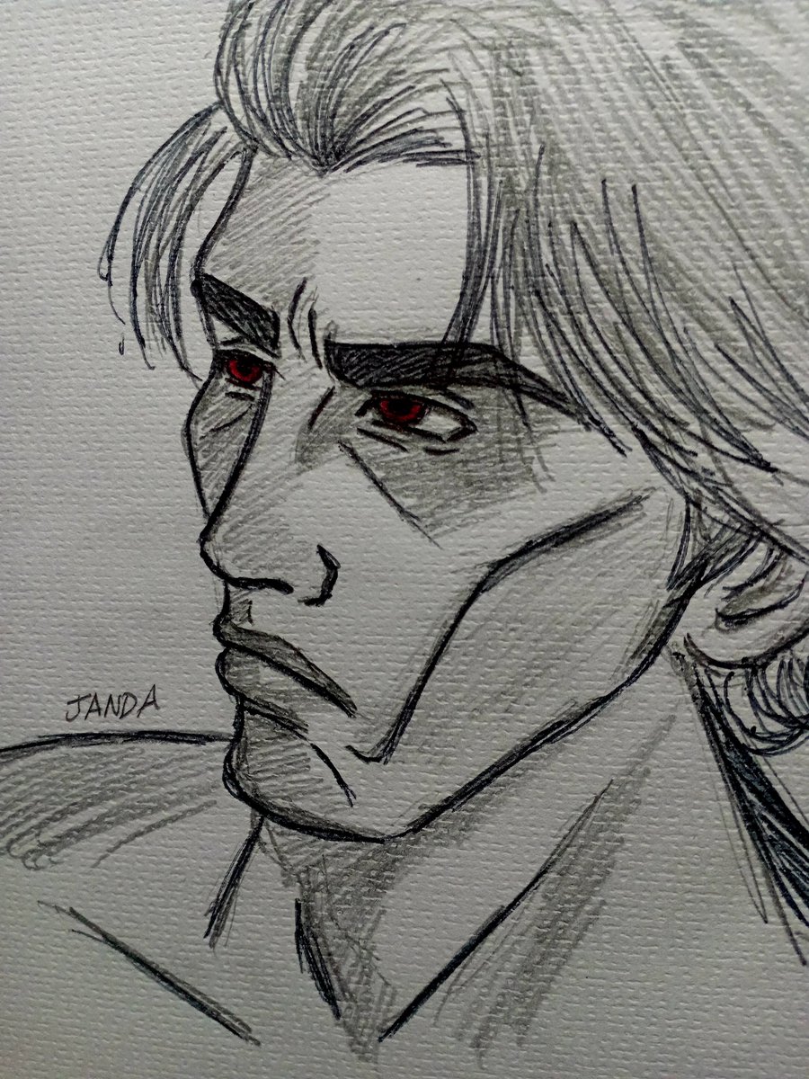 LaJandaDraws's tweet photo. @haw3some Hi! It is traditional art/pencil #6B used, negative edit effect. I also work with chalk but this is pencil,  this is the original: https://t.co/or4pm3dtpd