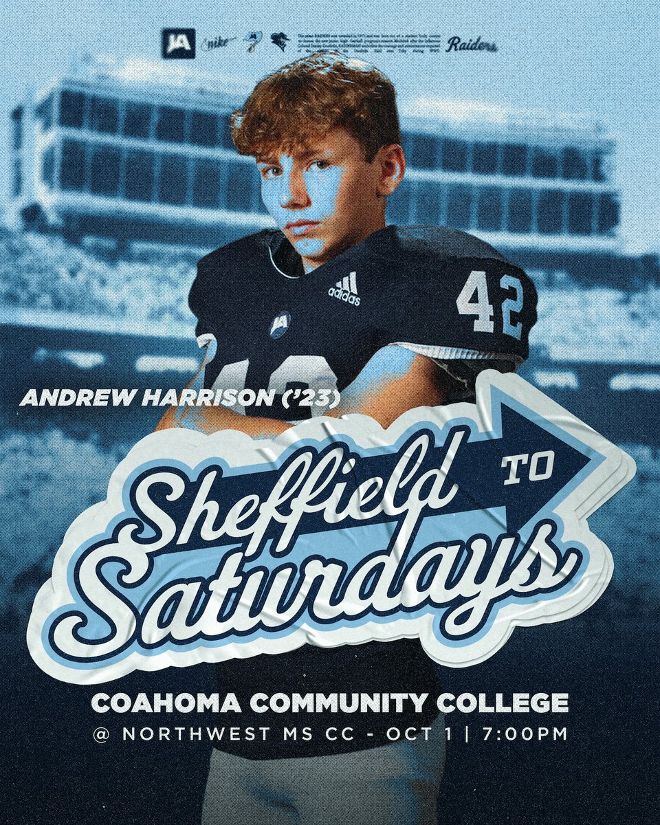 JARaiderFB's tweet photo. Good luck to these former Raiders who will be playing this week at the next level!!!
(1 of 3)
#WeAreJA
#ForeverARaider
#SheffieldToSaturdays https://t.co/wzOBV08PjI