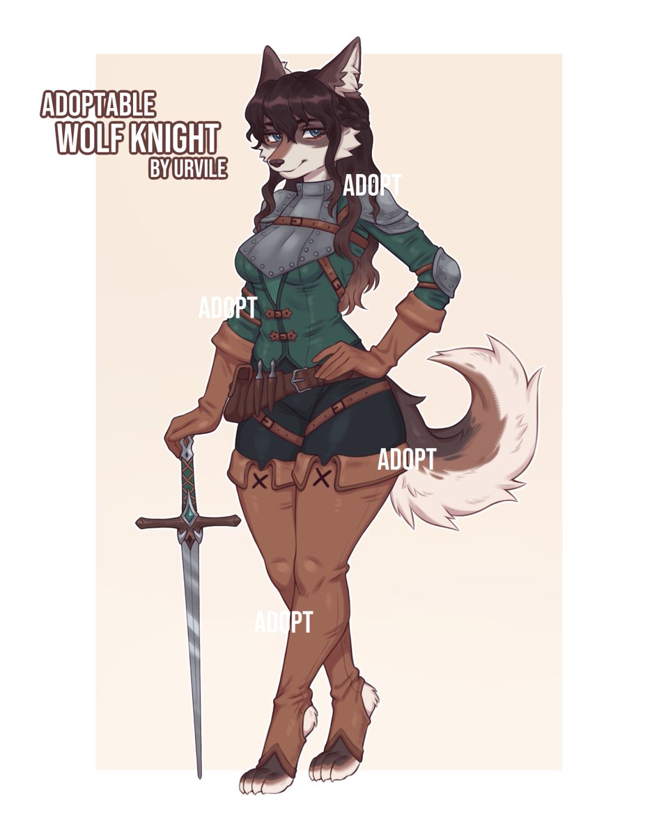 Uruharachan's tweet photo. New Adoptable
Wolf Knight 🐺⚔️
link - https://t.co/871k79iczS https://t.co/Y6KgBNZkCK