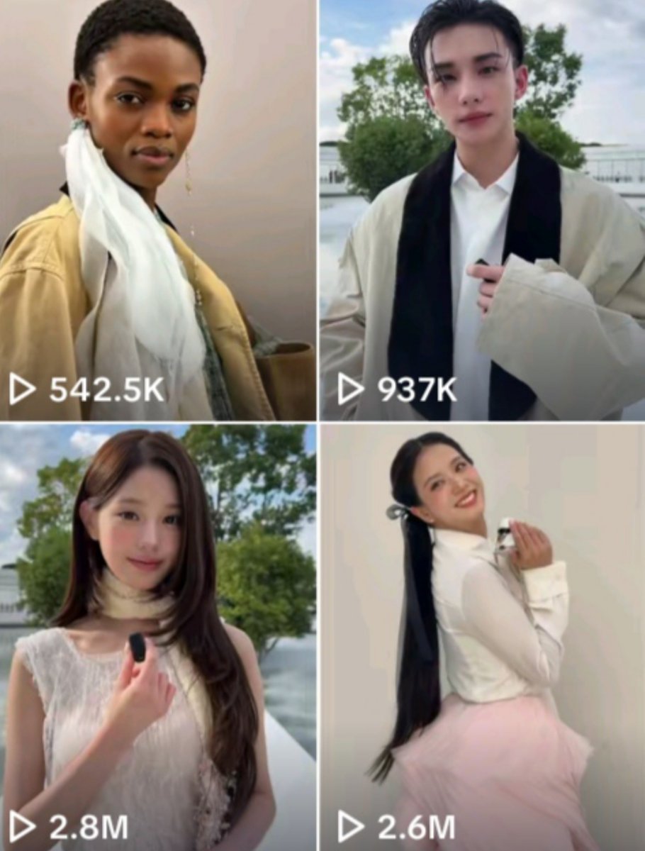 ivetier's tweet photo. Wonyoung’s clip from the latest Dior show has officially become the most viewed and most liked celebrity video from this event on Dior’s official TikTok account🤍! https://t.co/tEINyhnOlC
