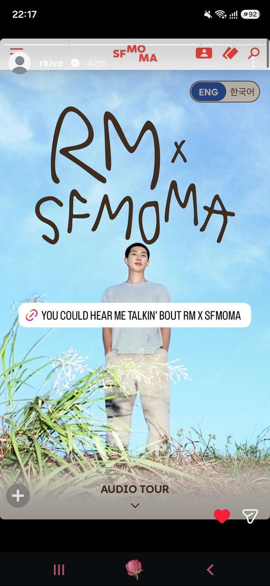 Mehrnaz_963's tweet photo. @BTS_twt Aah! Jooniya.. (∩´﹏`∩)💓💓💓
You know that..!? I love your voice... Your mesmerizing voice (♥_♥)🫴❤️‍🔥
________
RM X SFMOMA 💕
CURATED BY RM
#RMxSFMOMA https://t.co/Az45xgbqMc