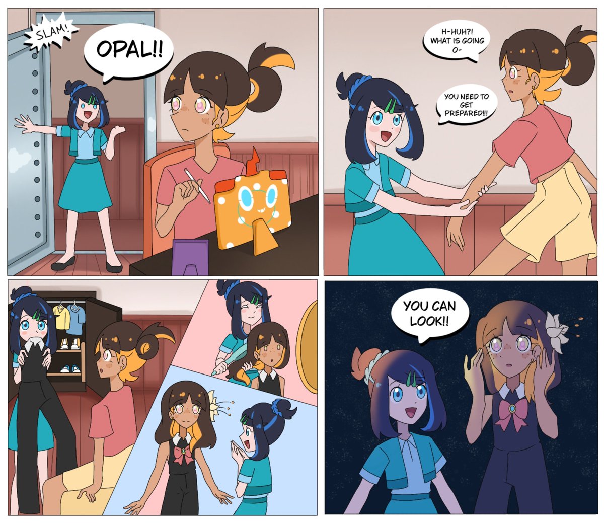 _sxmmy_drxw_'s tweet photo. HAPPY BIRTHDAY OPAL!!! 💛💛💛 https://t.co/kwj1Ma7MwM