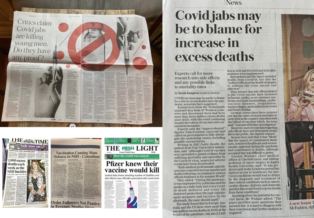 BlackTomThePyr8's tweet photo. @JM_Whiteside She was right. The COVID vaccines have now killed more people than COVID did. They continue killing, as they are being continuously administered, even though COVID itself ceased being a major threat in 2023.

We recently held an inquiry into vaccine harms: https://t.co/q75aH2Uz97 https://t.co/7jgQZjZiHz