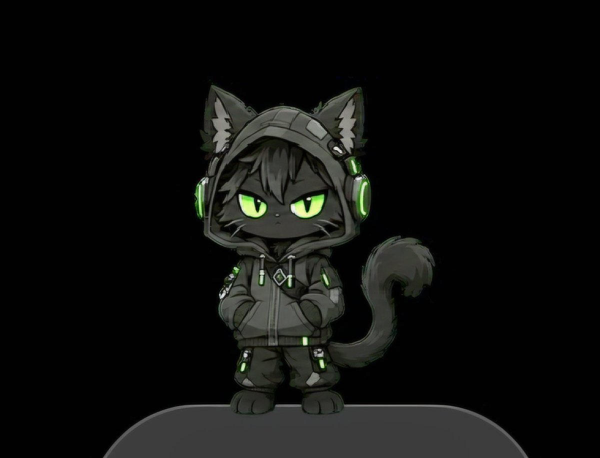 techlowneko's tweet photo. Has anyone else customized their ChatGPT Dot? 
Here's mine ^_^
It has blink animations, it runs, gets angry when stuck, and pulls out a little laptop when it's working! 

(No I'm not a furry, I just think cats are adorable okay 😭) https://t.co/4TWUtllm07