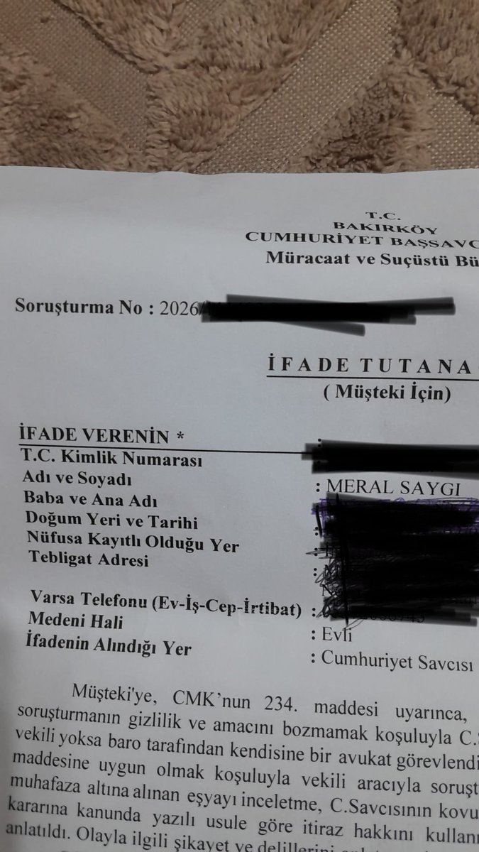 Kader398952's tweet photo. Söz bitti hukuk başladı. Asılsız ve itibarımı hedef alan saldırılarla ilgili savcılığa suç duyurusunda bulundum. Bundan sonra kim ne söyledi ne paylaştıysa hukuk önünde hesabını verecek. Tehdit iftira ve algı oyunlarına boyun eğmeyeceğim. Gerçekler  yargı sürecinde ortaya çıkacak https://t.co/s2rq2Ilw50