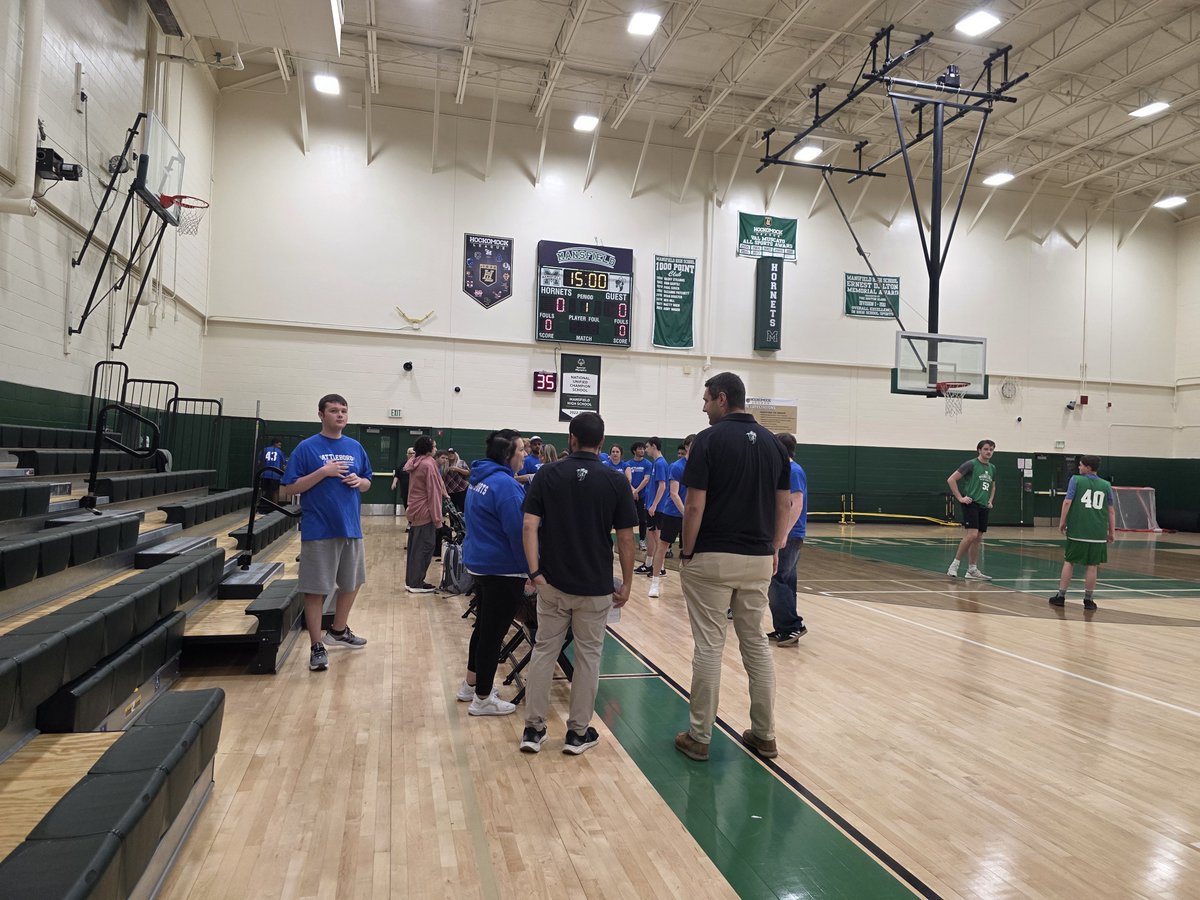 MHSAthletics22's tweet photo. Unified Basketball, Mansfield vs Attleboro!!! Let'sGoooooooooo!!!!!
#HornetPride https://t.co/gOUvIsTCmg