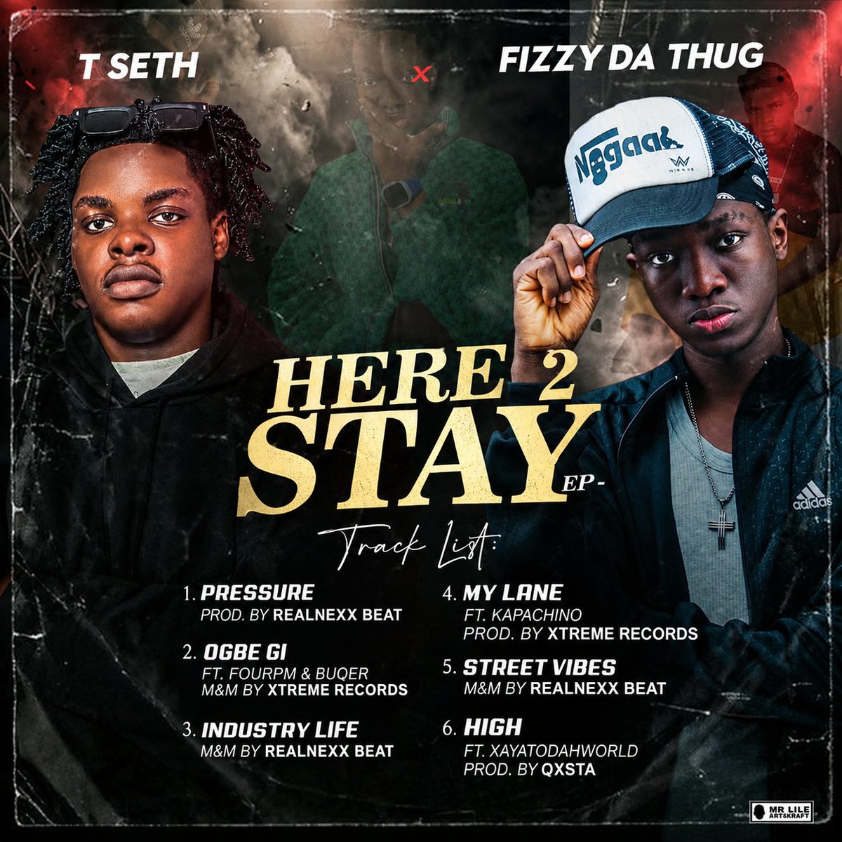 tseth_'s tweet photo. Here 2 Stay ! W/ @Fizzy_Da_Thug tracklist outt 
Who do you see ? https://t.co/UE8GlOnUO6