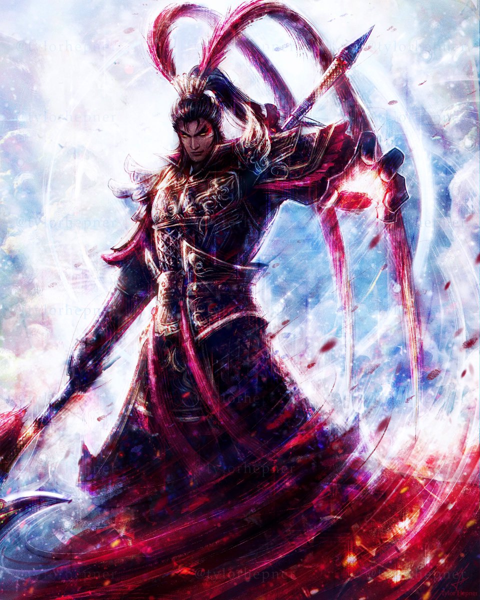 TylorHepnerArt's tweet photo. Do Not Pursue Lu Bu✨ #DynastyWarriorsOrigins https://t.co/QGSrRi6QcK