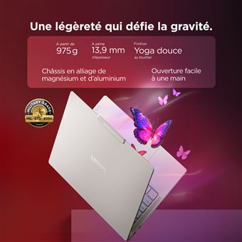 ArkTech_News's tweet photo. Lenovo Yoga Slim 7 Ultra 14IPH11 14” WQXGA+ 120 Hz Ecran tactile Intel Core Ultra 7 32 Go RAM 1 To SSD
Bluetooth 5.4
Wi-Fi 802.11be 7
à 1449€ au lieu de 1799€ +10% offerts sur la cagnotte Fnac+ avec le code PC10
https://t.co/tqz7YudbwS
#PC #Laptop #Code_promo #Promo #adhérents #BonsPlans