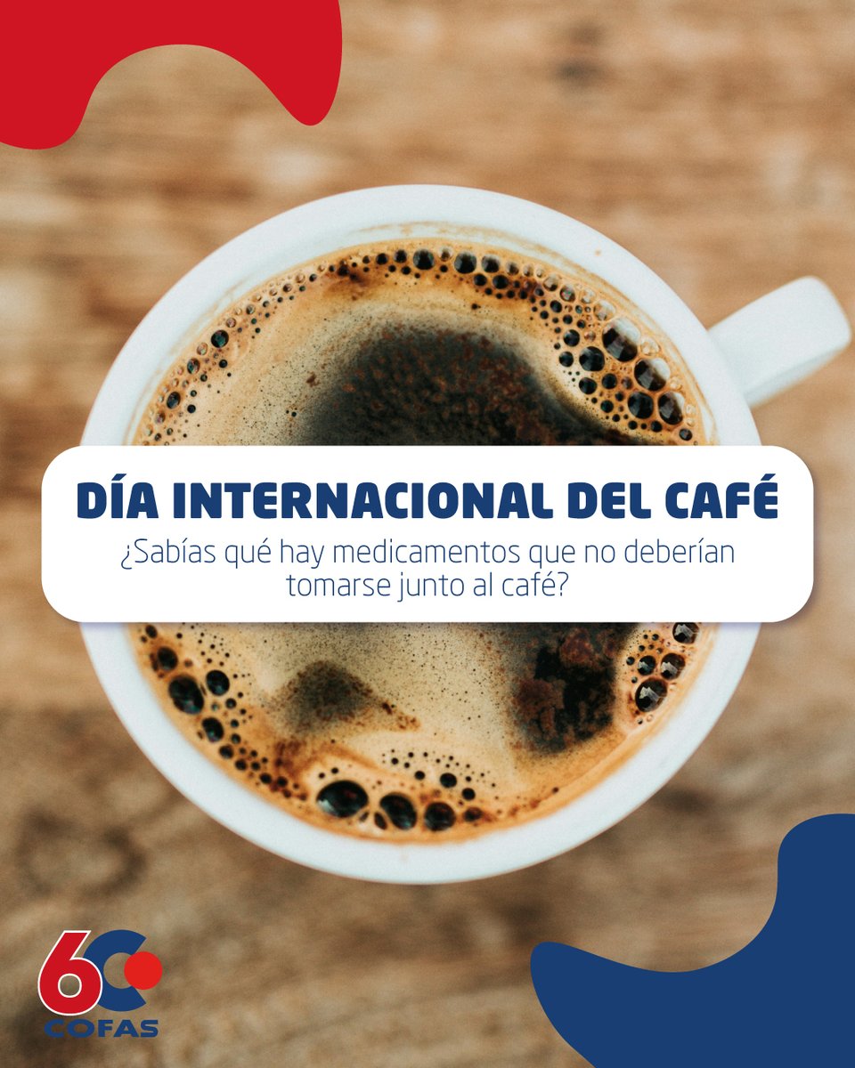 iCOFAS's tweet photo. ¿Café y medicamentos?☕
La cafeína puede interactuar con algunos medicamentos y, en determinadas situaciones, puede hacer que sus efectos se perciban con mayor intensidad o durante más tiempo
Si tienes cualquier duda, consulta con tu farmacéutico
#tufarmaciaempiezaentucooperativa https://t.co/643dywz4Bv