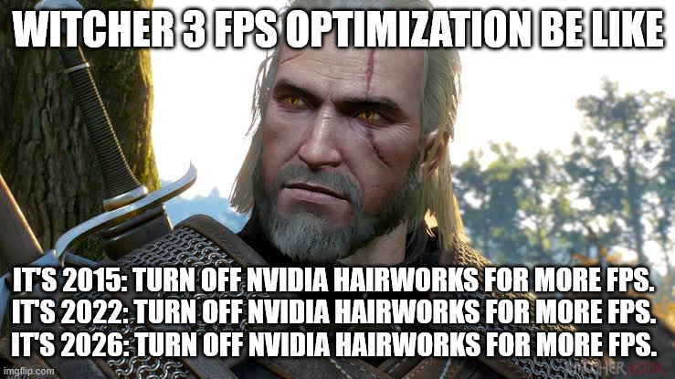 WitcherHour's tweet photo. Some things never change 😆 https://t.co/ZEE7HOmIoR