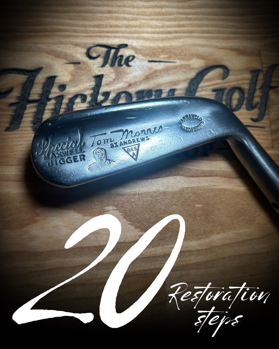 Hickoryworkshop's tweet photo. Quantity isn’t a sign of quality!
When buying a hickory club, always ask how it has been restored. Every club we sell undergoes a meticulous 20-step restoration process to ensure quality, playability and longevity.
Beware a seller who can’t say the same!
#hickorygolf #standrews https://t.co/ZcpOjy7vTC