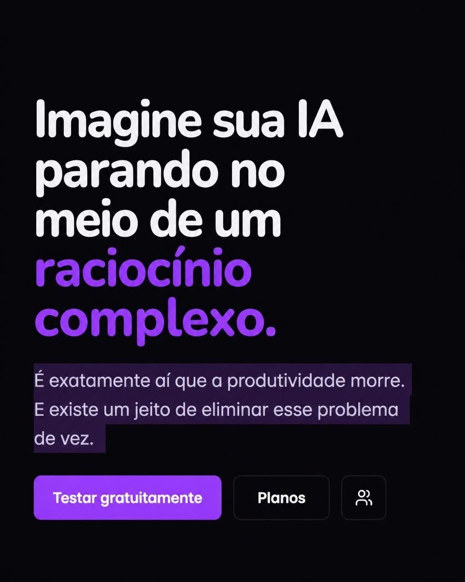 verboo_ai's tweet photo. Tokens ilimitados. É isso.

O resultado é direto: raciocínios longos concluídos sem cortes, respostas completas em tarefas complexas e custo mensal previsível, sem surpresas na fatura. https://t.co/R0Jvq2kgmK