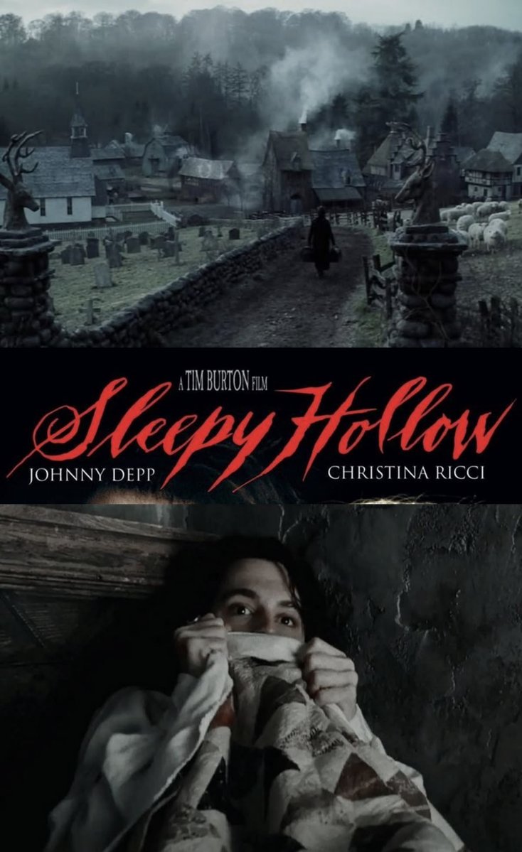 moviesfilmz's tweet photo. 🎃 SPOOKY SEASON FILMZ 🎃 

DÍA 1/31 — SLEEPY HOLLOW (1999)

Nueva Inglaterra, hojas muertas, niebla y el Jinete Sin Cabeza.

Tim Burton en su esencia.

El arranque perfecto para octubre: más otoño que susto. 🍂

#SpookySeason #SleepyHollow https://t.co/oyKnkGb2oU