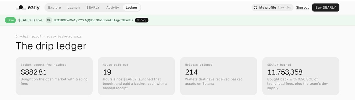 earlyexchangeX's tweet photo. $early burned: 11,753,358 https://t.co/tAVcglOI5p