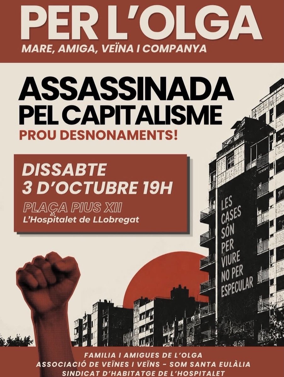 LauLaLokita's tweet photo. EL SÁBADO A LAS 19H TODO EL PUTO MUNDO EN HOSPITALET

FAREM HISTORIA! https://t.co/wXtvGzLZ2o