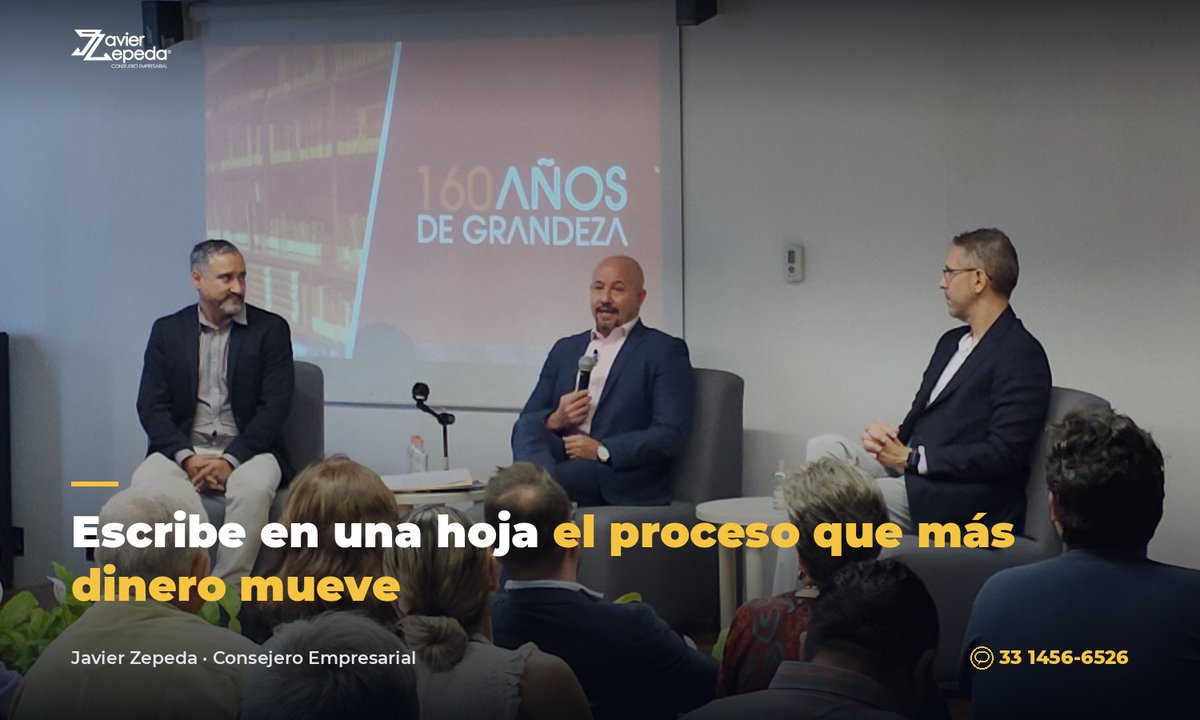 JavierZepedaOro's tweet photo. El primer sistema que deberías escribir no es el organigrama ni un manual de 80 páginas.
Es el proceso que más dinero mueve, en UNA hoja: quién lo hace, en qué orden y con qué criterio se decide.
El criterio es lo que casi nadie documenta. Y es lo que te vuelve cuello de botella. https://t.co/1wVbni6ogD