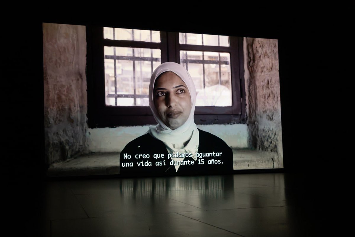 miriambenitezgz's tweet photo. Gracias a @CCOOMadridOeste por proyectar está mañana 'Viven, temen, sueñan'

Un documental realizado por mujeres cineastas y periodistas de Palestina y España que narra como sufren las mujeres la ocupación y la barbarie en Gaza.

#Alcorcón no se olvida de Palestina 🇵🇸 https://t.co/8eRRnEgIgq