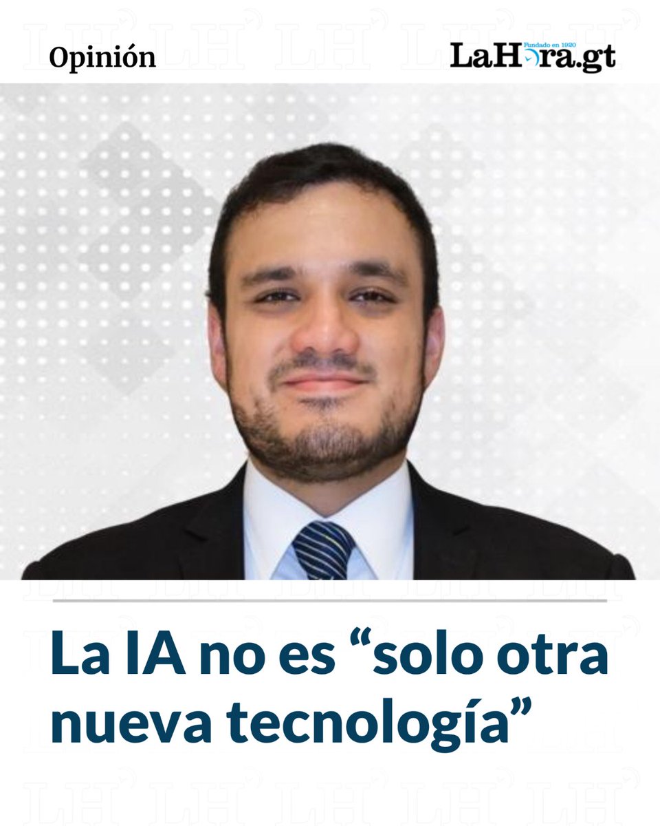 lahoragt's tweet photo. #LHOpinión | La IA tiene muchas similitudes con otros avances tecnológicos importantes: facilita el acceso a la información, "democratiza" el acceso a herramientas exclusivas e incrementa la productividad. 📌 https://t.co/c0a07HtLqz https://t.co/ko16Fv2tGo