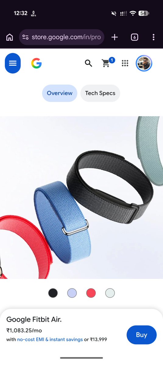 anand_sid's tweet photo. Fitbit air finally officially launched today 🥳
#fitbit #googlestoreindia https://t.co/acMDp3gsaj