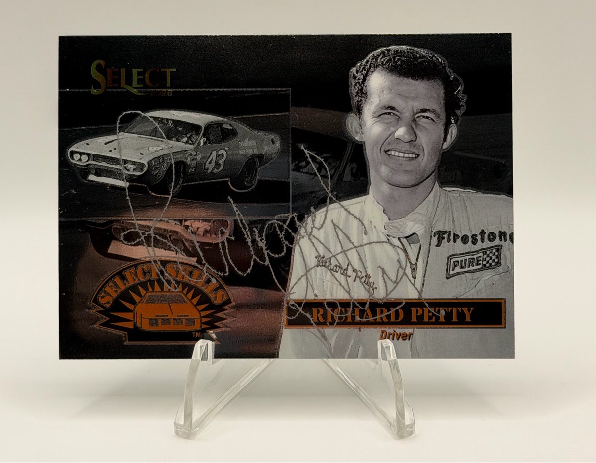 spennyscards10's tweet photo. Some #TTM success! Sent the legend @therichardpetty cards to his museum and he kindly signed and returned them in less than two weeks 🔥🔥

Probably could have sent paper/cardboard stock cards for the ink pen to come out better but still awesome! 🏁 S/O to @Wabigama for the idea https://t.co/Nx0vQ2kgBG