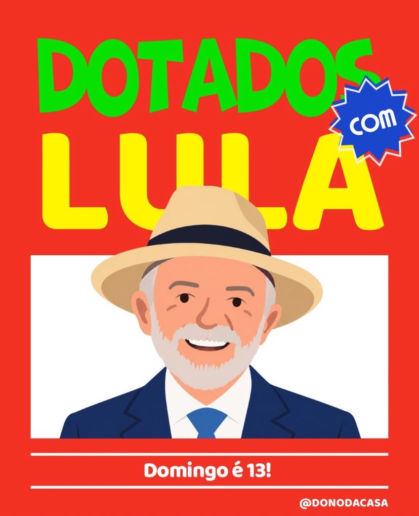 dayker_00's tweet photo. Dotados com Lula #LulaReeleito https://t.co/1azlXHnwAW