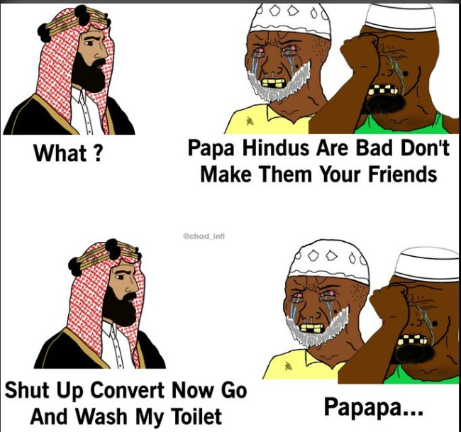 Team_Charlie9's tweet photo. @deltaforsh @adgpi @JmuKmrPolice Ye aukaat hai converted mujeet ki 🤲💦

Maleech mujeet think ,pure arab blood sir ,pure turkish saar 🤲🤡 https://t.co/sv3TGh6g97