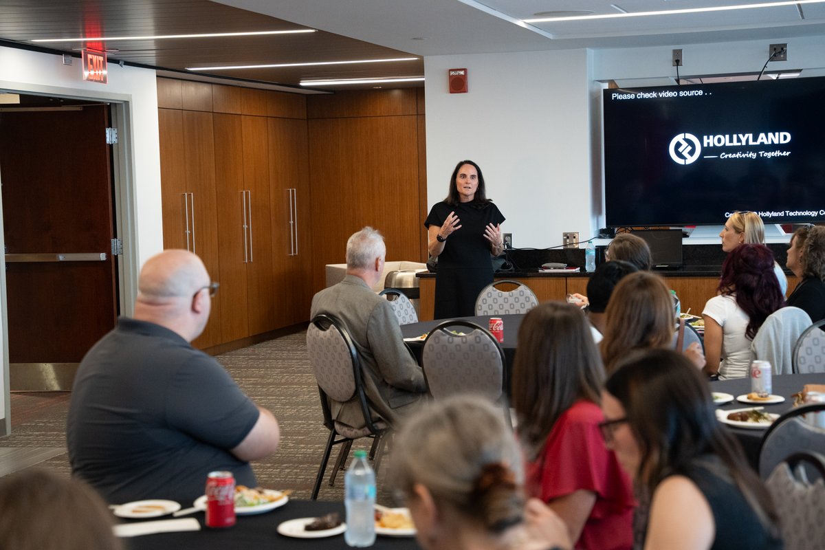 OhioStateAP's tweet photo. Associate Vice President of A&amp;P Amy Burgess spoke at the A&amp;P Finance's luncheon in Ohio Stadium today after the finance team got a tour of the stadium. https://t.co/PZ3jgQ5L0v