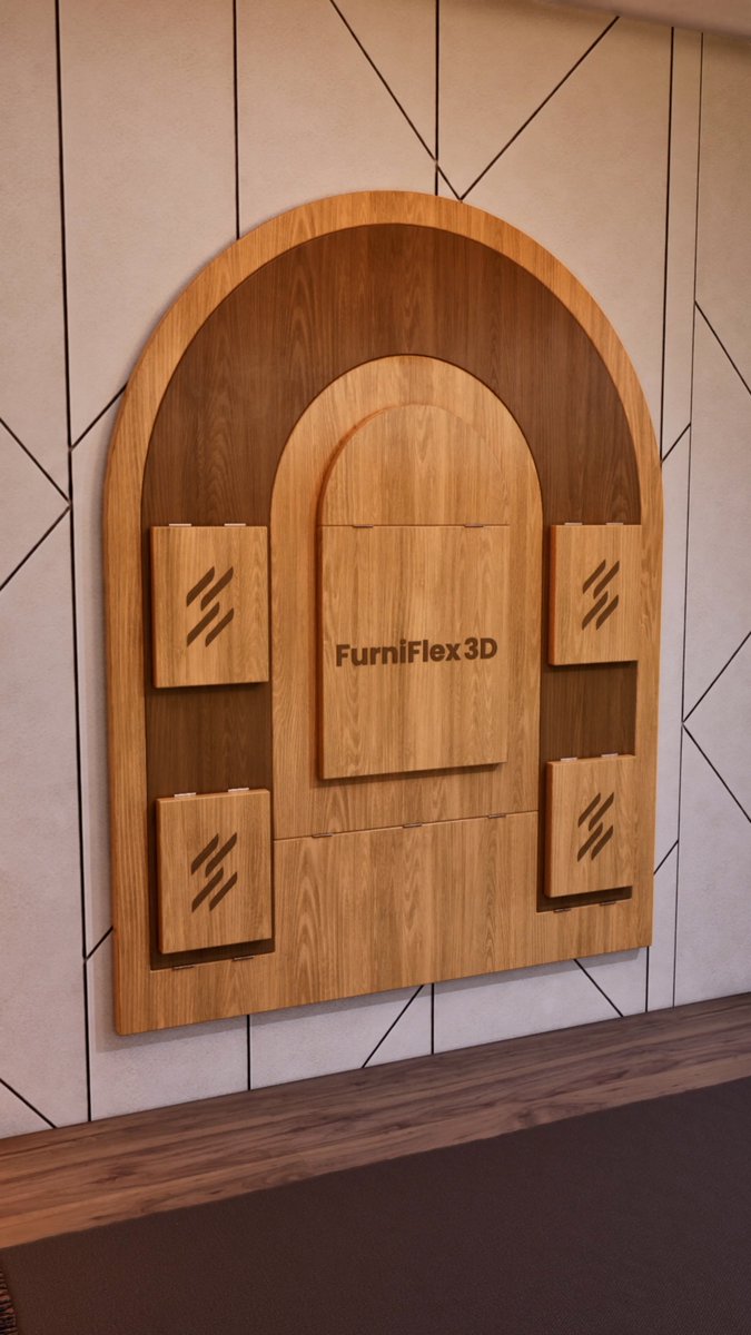 FurniFlex3D's tweet photo. Tiny Home Hack: A Dining Set Inside the Wall 🏠 https://t.co/9GY4RaVSJ2
