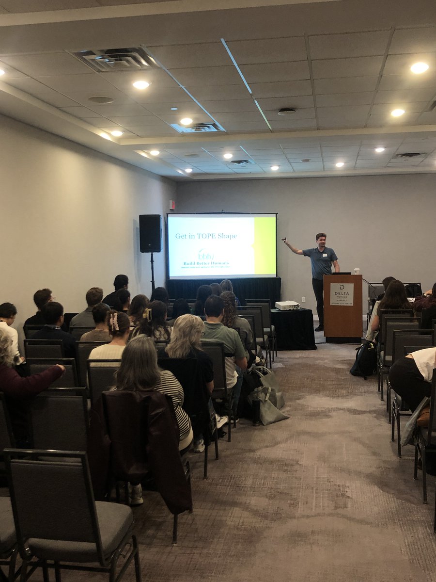 _SCAPPS's tweet photo. Our third and final #SCAPPS2026 preconference workshop is underway: Getting in TOPE shape (Theoretical Orientation of Performance Excellence). Thank you Jason Boivin &amp; Brendan Dinsdale! https://t.co/Q5oTJy5b8g