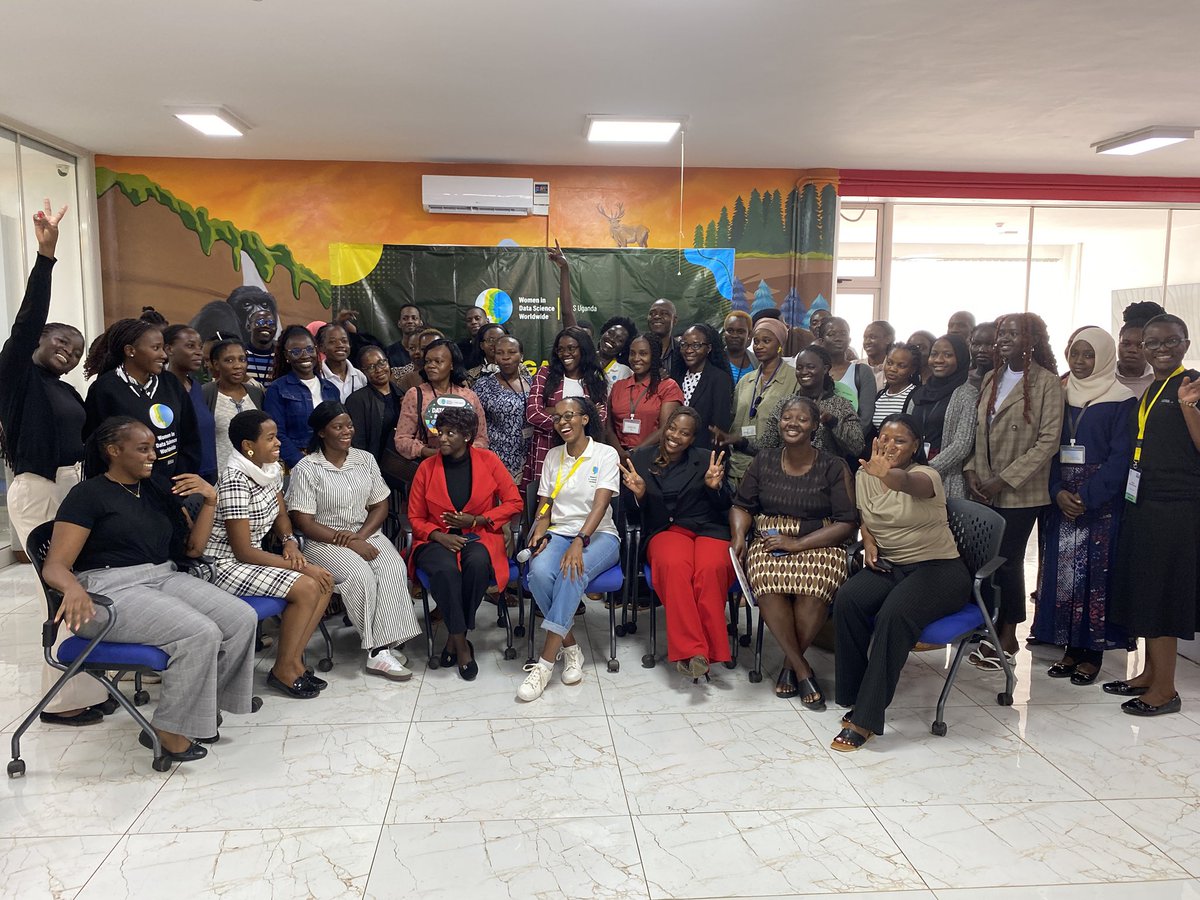 wids_uganda's tweet photo. The faces behind an incredible Day 1

From exploring geospatial AI to sharing ideas and making new connections, our participants brought curiosity and energy to WiDS Uganda 2026.

We loved learning with you today. See you tomorrow for Day 2

#WiDSUganda https://t.co/A1XvSjCr7m