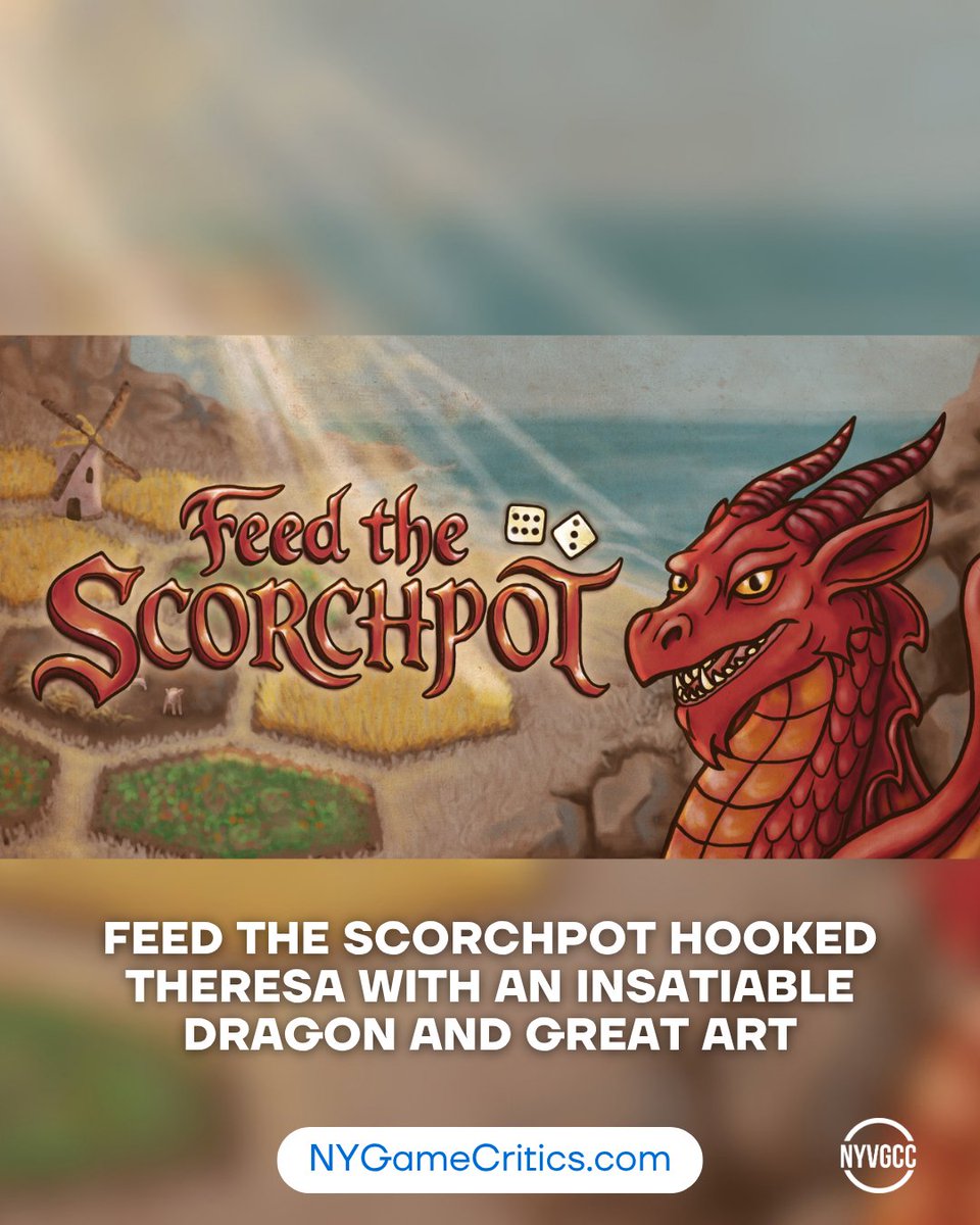 NYVGCC's tweet photo. Simple mechanics and fantastic art are all you need to capture someone like Theresa. 

Luckily, @scorchpot brings a brilliant mix of both! https://t.co/kPBfjt5alu